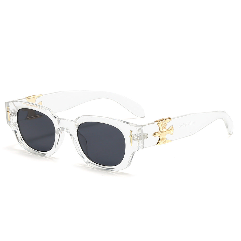 Women's fashionable sunglasses in exclusive tortoiseshell design with elegant metallic accents Kalsten