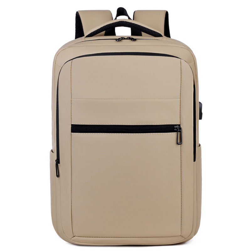 Stylish business backpack with protective compartments and ergonomic carrying system Kalsten