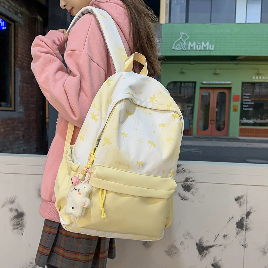 Cute casual backpack with playful butterfly design Kalsten