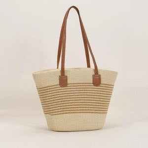 Oversized Beach Bag Made of Woven Material Kalsten