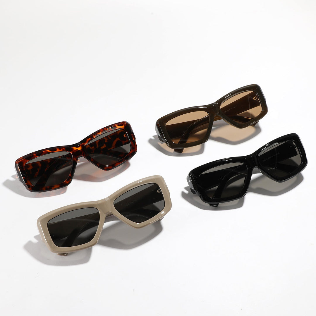 Women's oversized geometric sunglasses with modern frame Kalsten