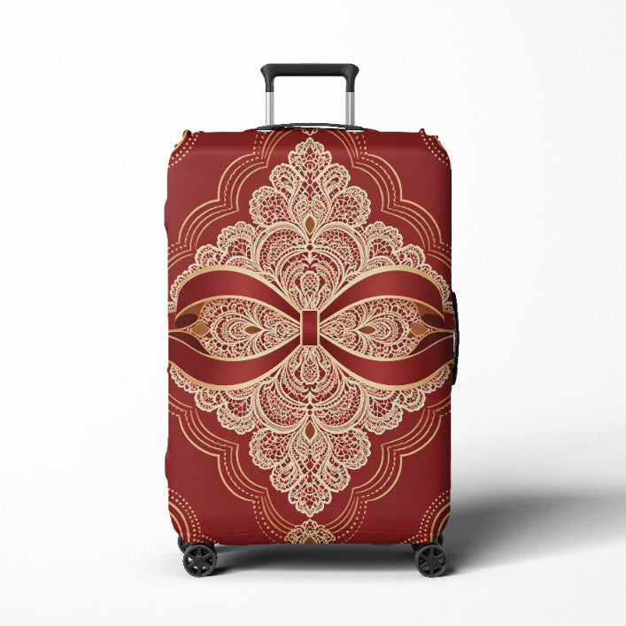 Women's suitcase cover in elegant vintage design Kalsten