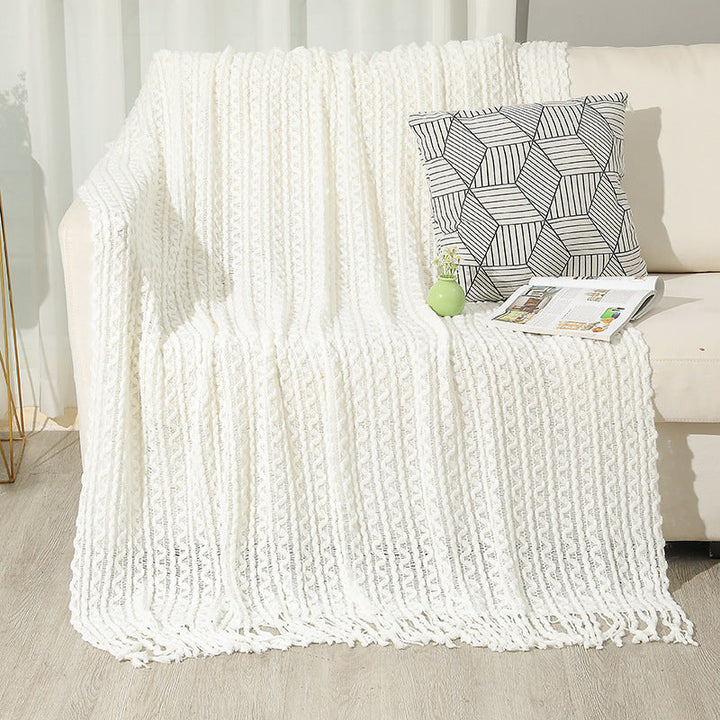 Women high-quality knitted blanket Kalsten