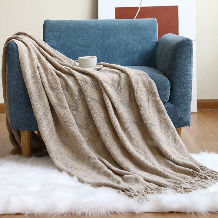 Ladies' throw blanket Kalsten