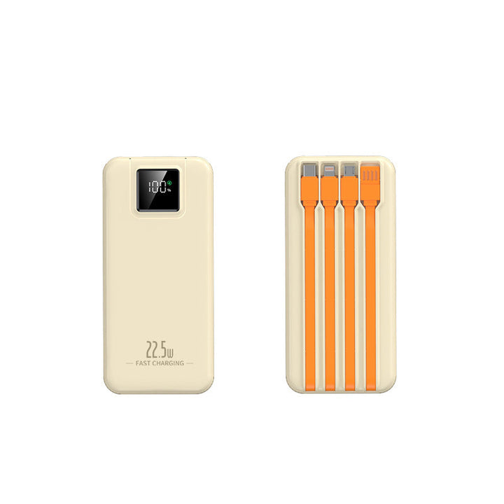 Portable power bank with advanced fast charging technology and smart LCD display Kalsten