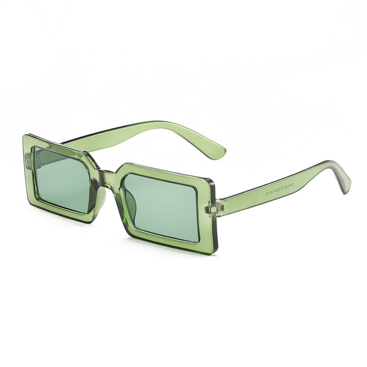 Women's fashionable square sunglasses with coordinated frame Kalsten