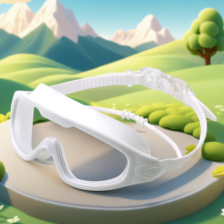 Waterproof swimming goggles with adjustable nose piece Kalsten