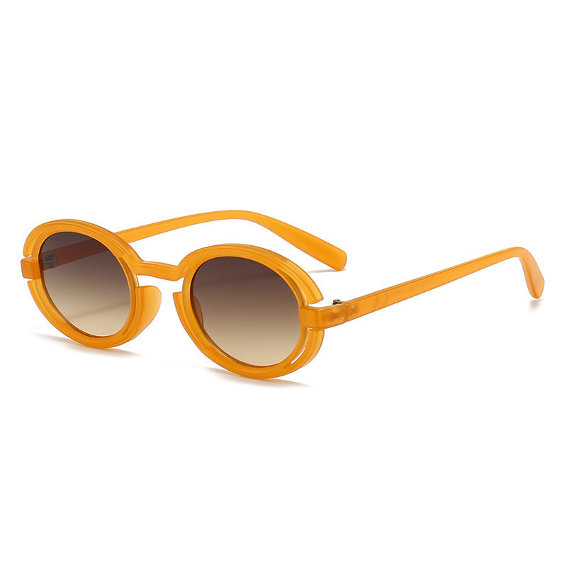 Ladies Round Sunglasses in Modern Retro Style Kalsten