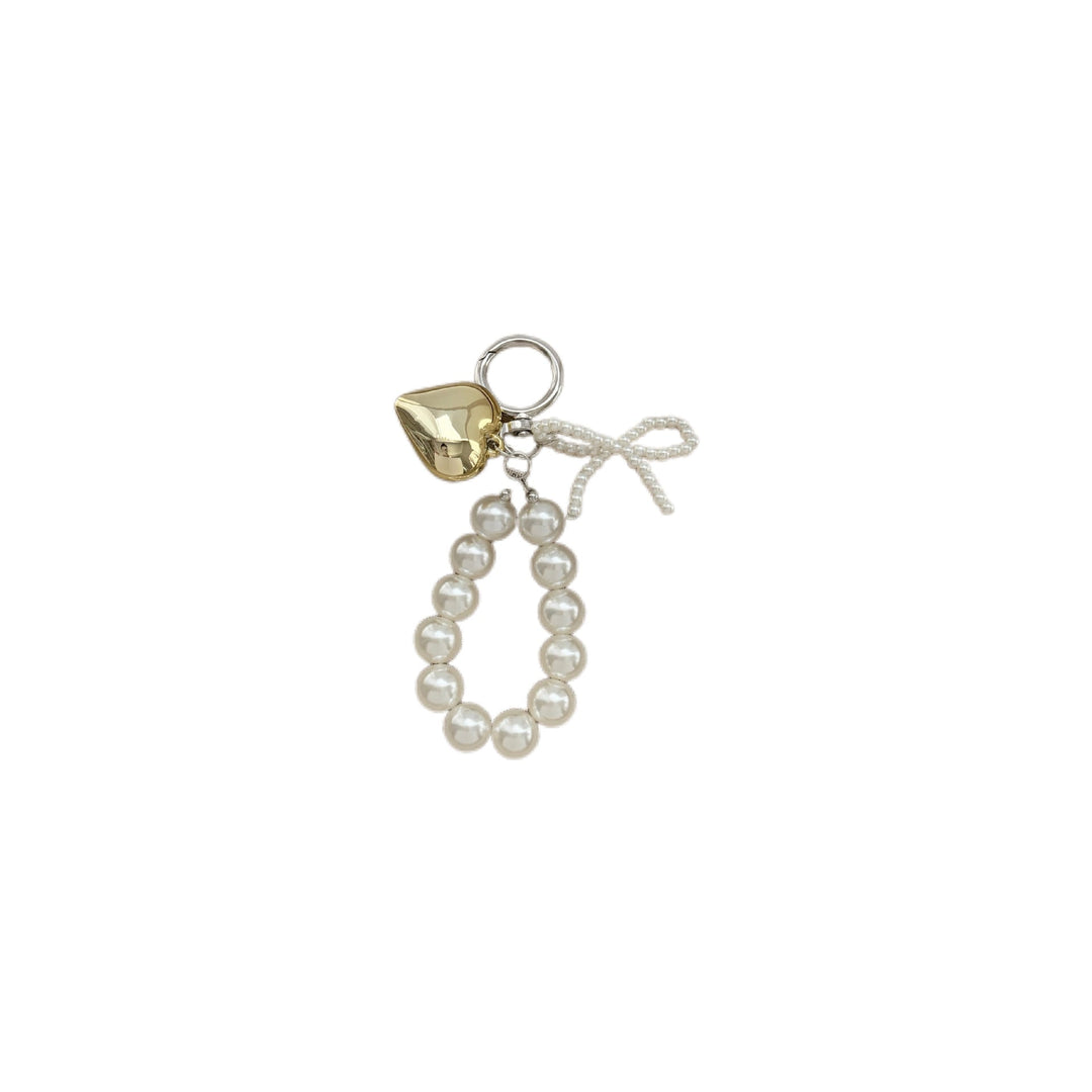 Elegant Pearl Charm Keychain Kalsten