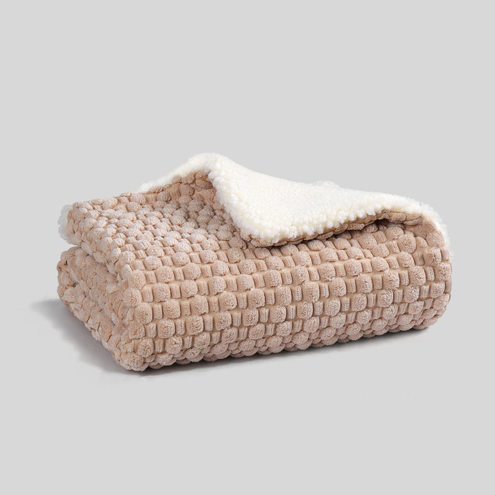 Women's Cozy and Reversible Blanket with High-Quality Surface Texture Kalsten