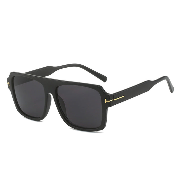 Women's square sunglasses with stylish, transparent frame Kalsten