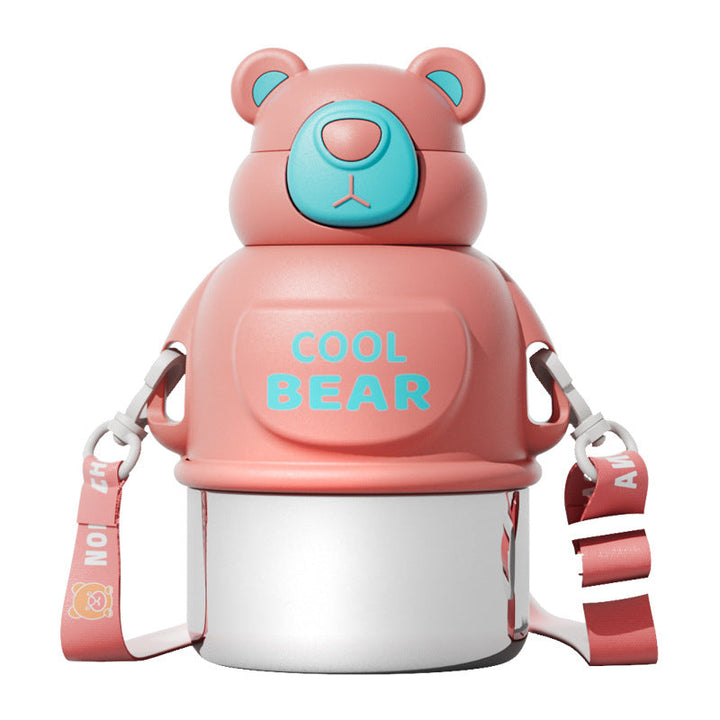 Unisex water bottle in bear design by Kalsten