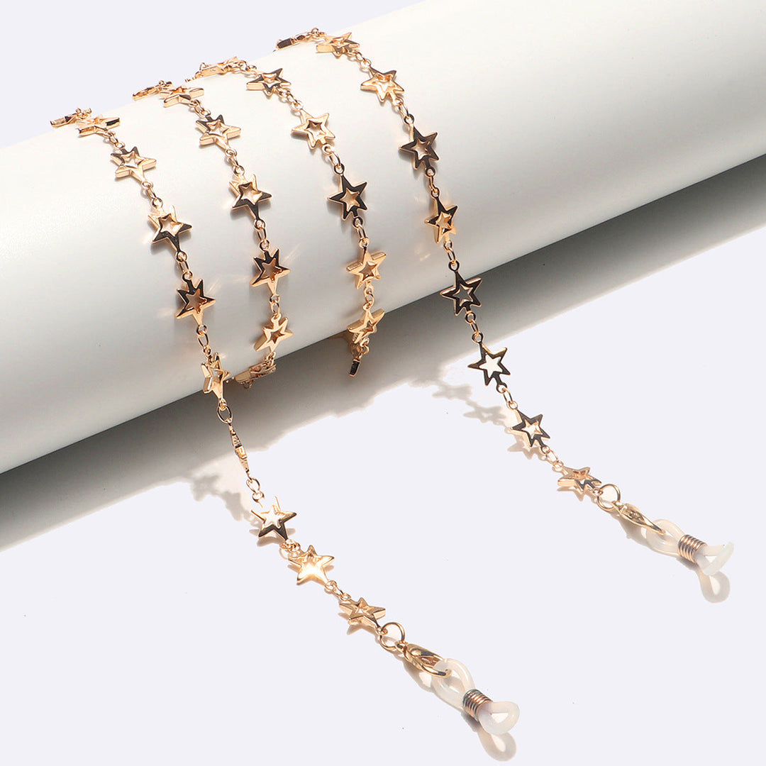 Star-Decorated Eyewear Chain Kalsten