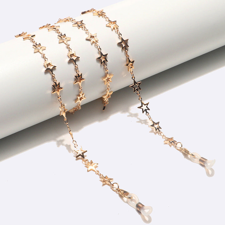 Star-Decorated Eyewear Chain Kalsten
