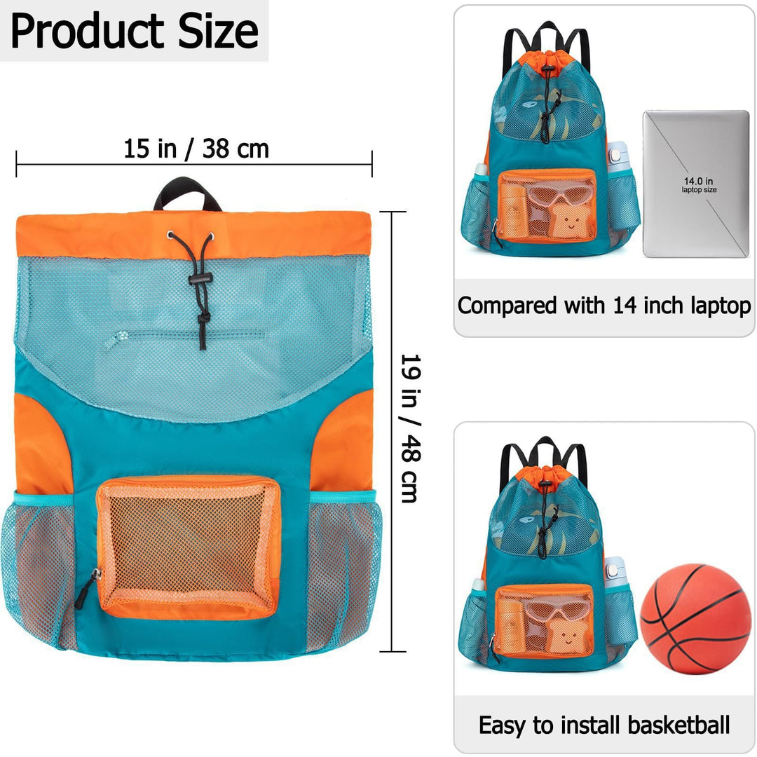 Sporty Mesh Backpack Kalsten