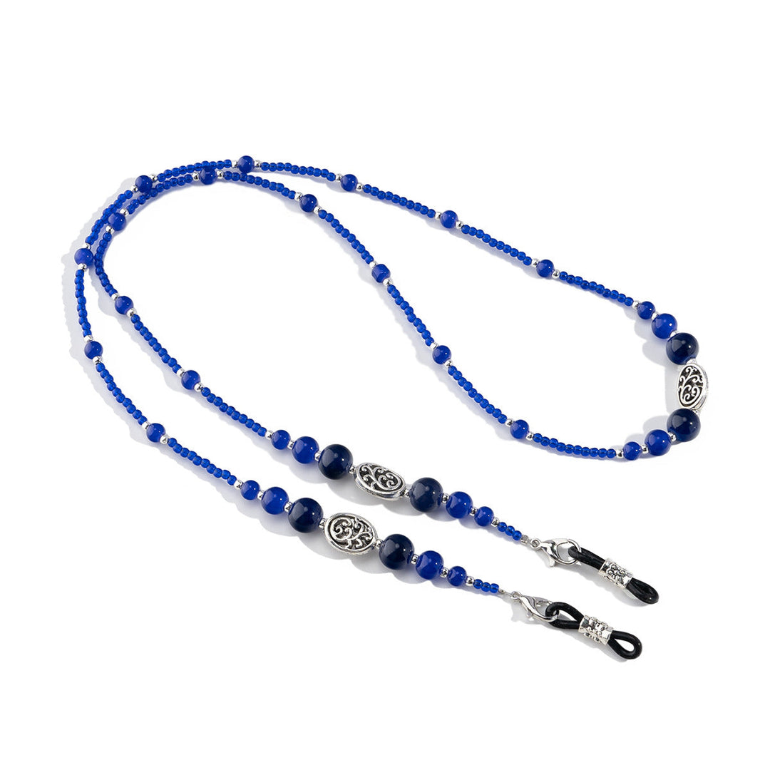 Elegant Beaded Eyewear Chain Kalsten