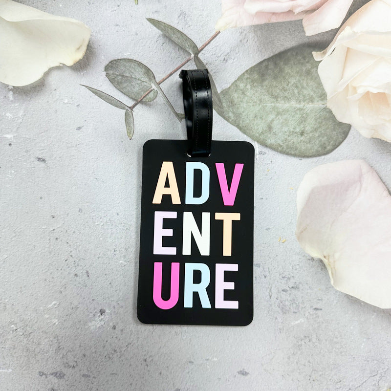 Adventure-Themed Luggage Tag Kalsten