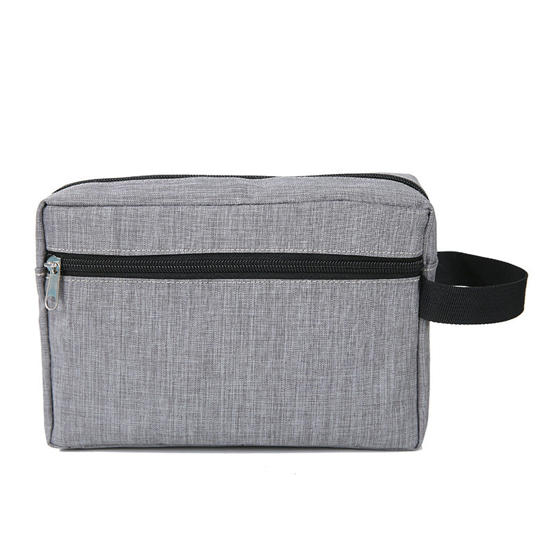 Cosmetic bag with multiple compartments and secure zipper Kalsten