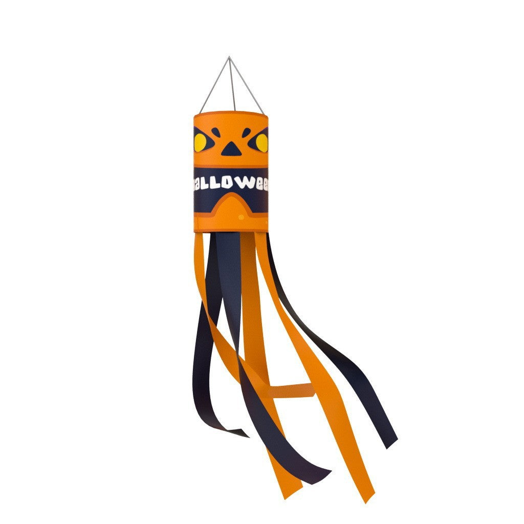 Unisex nan patriotic American flag windsock with long trailing streamers and reinforced hanging loop Kalsten