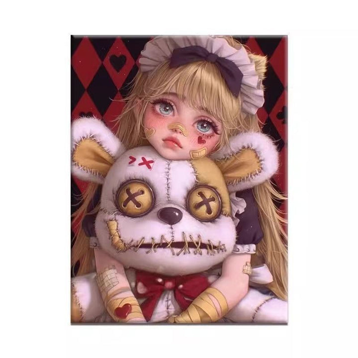 Whimsical Illustrated Fantasy Canvas Art Kalsten