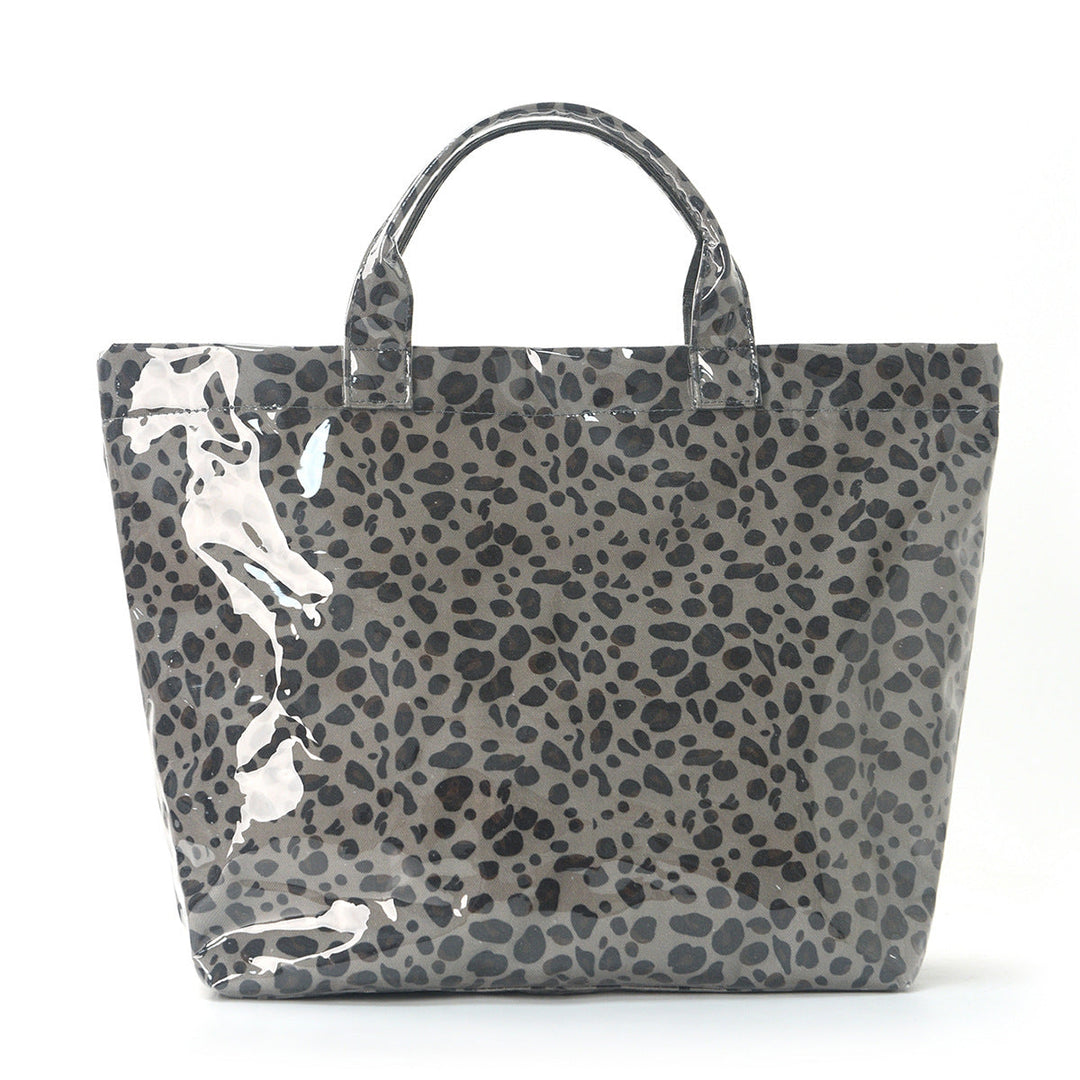 Beach bag with colorful check pattern and water-repellent coating Kalsten