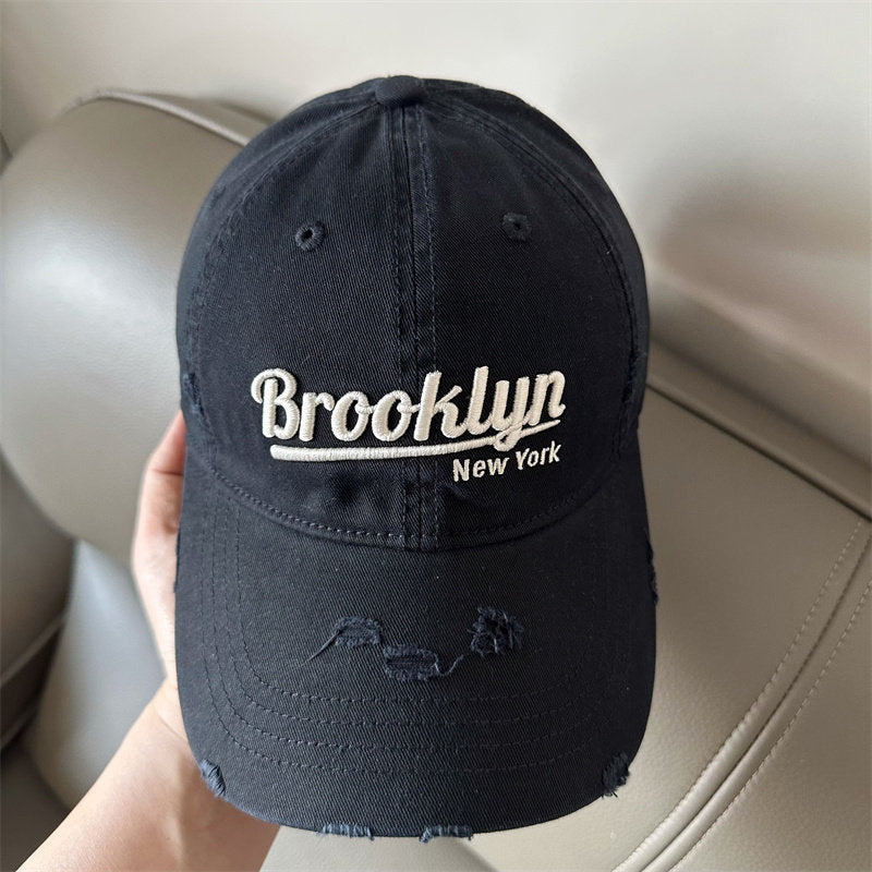 Men's Distressed Brooklyn Baseball Cap Kalsten