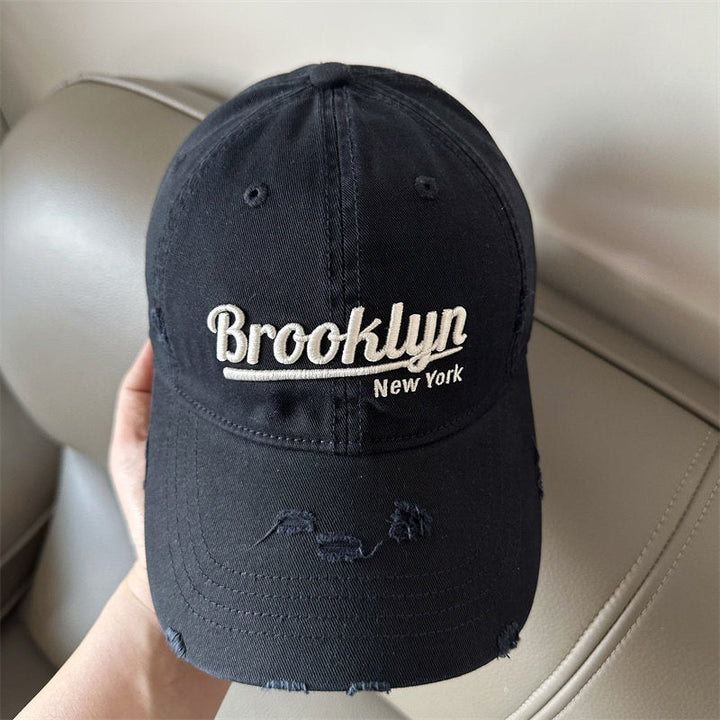 Men's Distressed Brooklyn Baseball Cap Kalsten