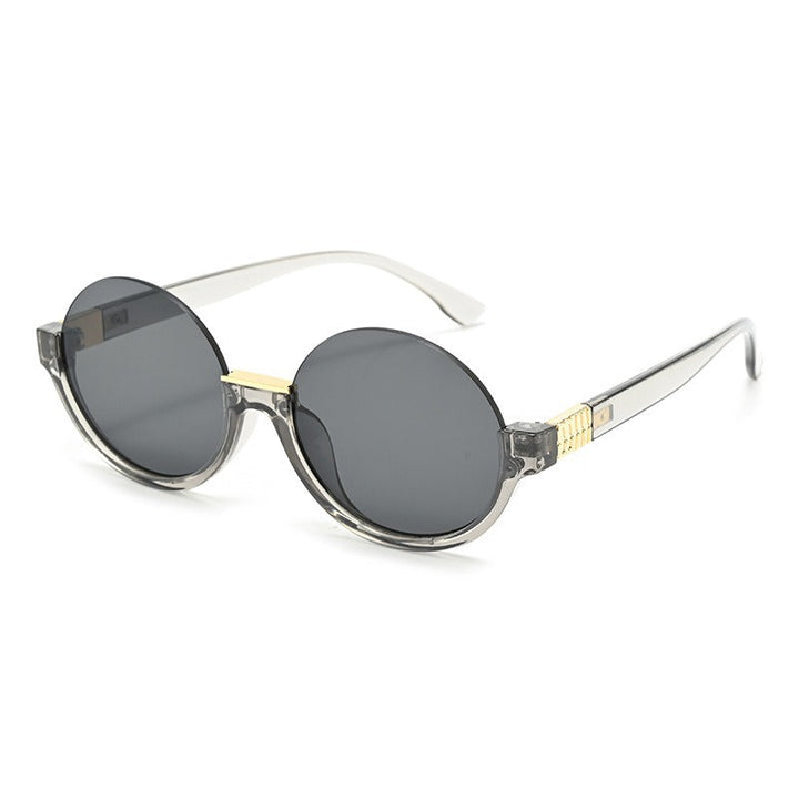 Women’s modern round sunglasses with elegant accents and UV protection Kalsten