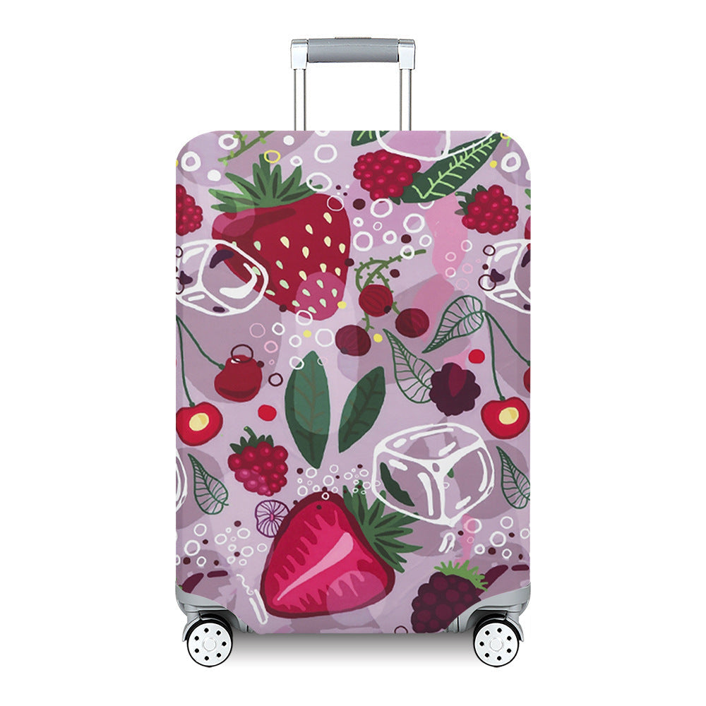 Unisex nan Kids Luggage Cover for Hard Shell Suitcases with Fun Space Design made of Elastic Polyester-Spandex Kalsten