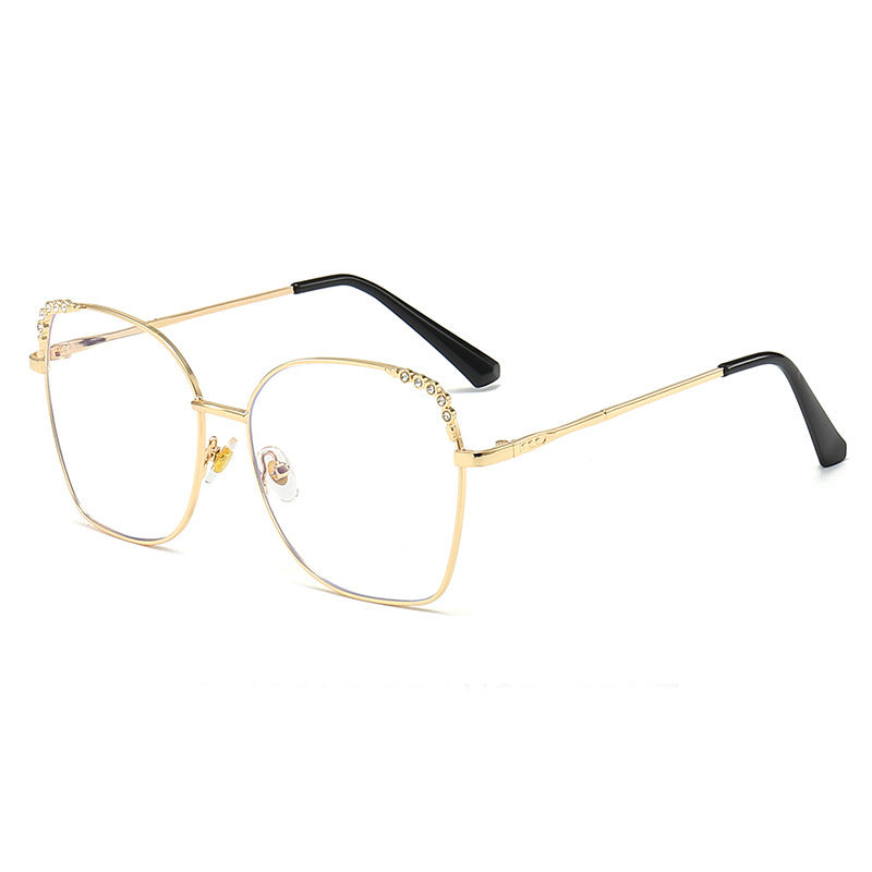 Elegant Square Sunglasses with Sparkling Accents Kalsten