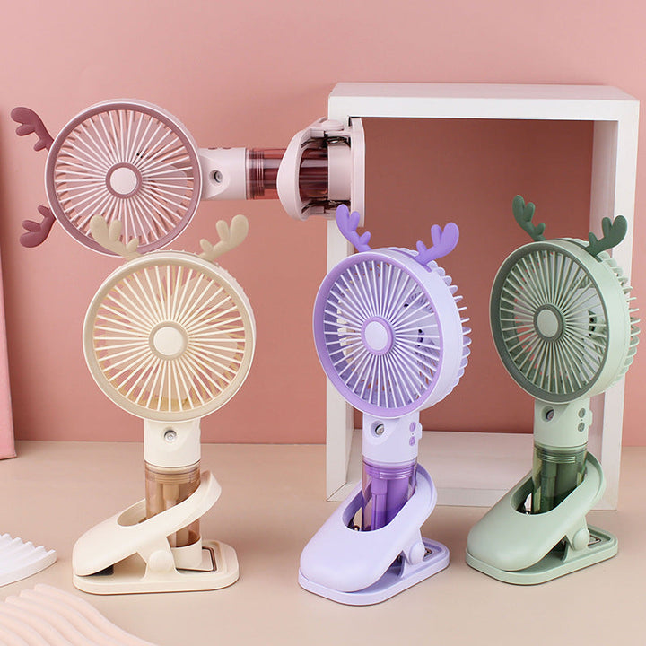 Women's Portable Cooling Fan with Water Mist Kalsten