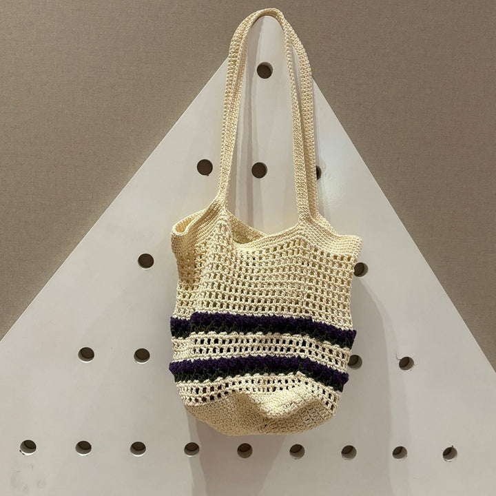 Hand-knotted shoulder bag Kalsten