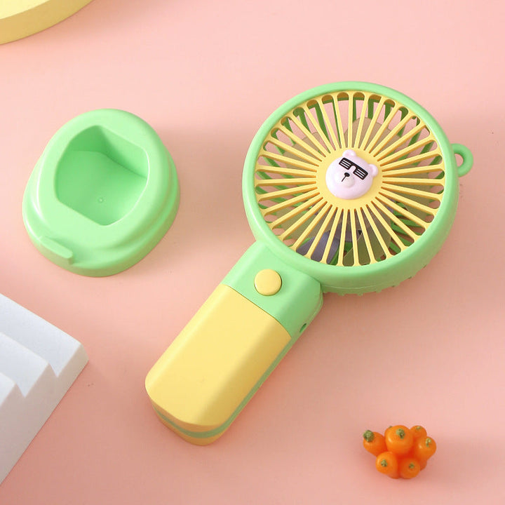 Women's Portable Handheld Fan with Cute Animal Design Kalsten