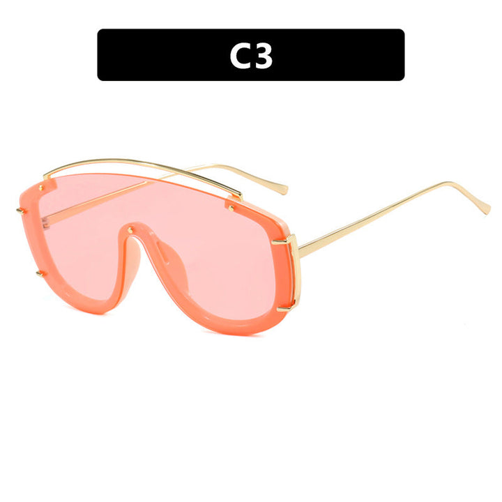Ladies futuristic oversized sunglasses Kalsten