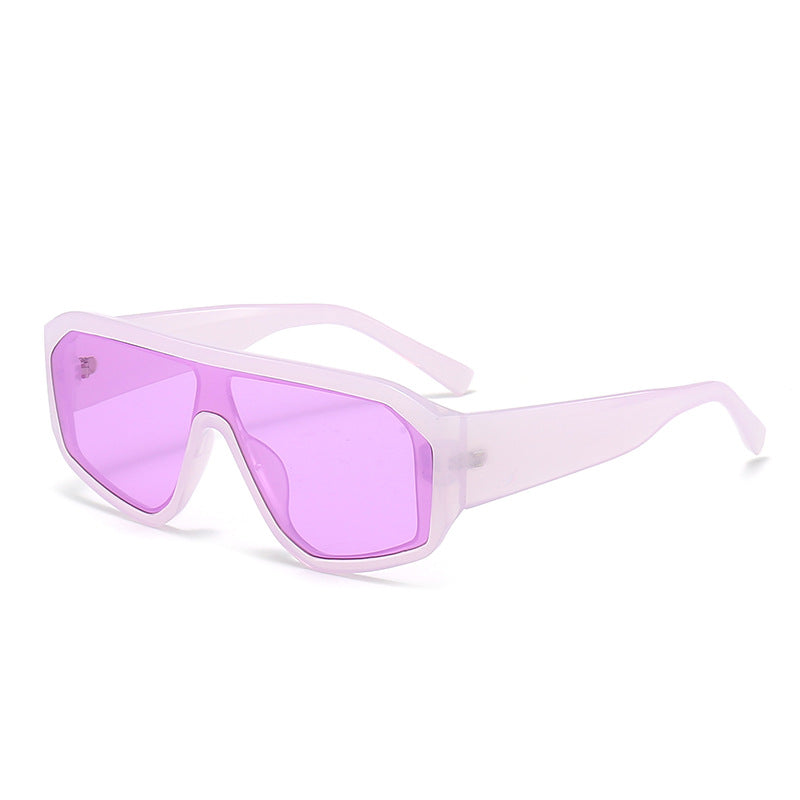 Men's Futuristic Oversized Shield Sunglasses Kalsten