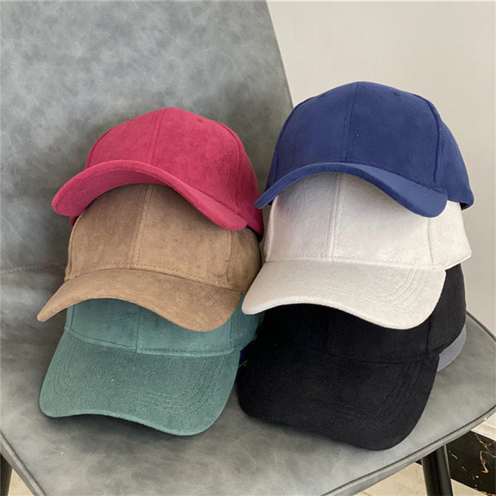Men's Suede Texture Classic Cap Kalsten