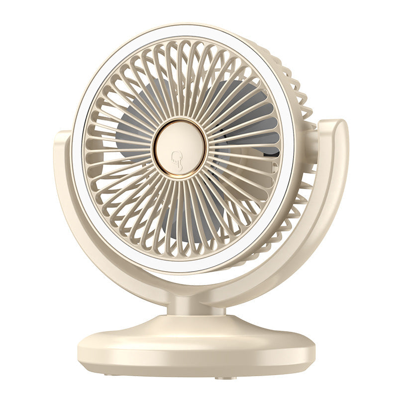 Ladies portable table fan with quiet operating volume and adjustable tilt angle Kalsten
