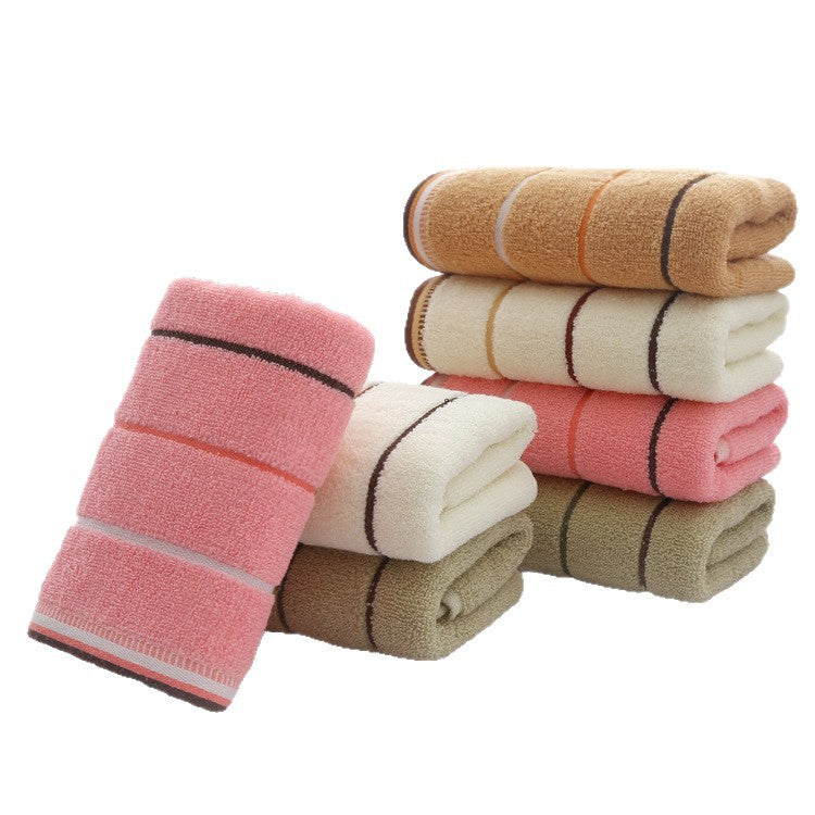 Terry Bath Towel with High-Quality Check Border Kalsten