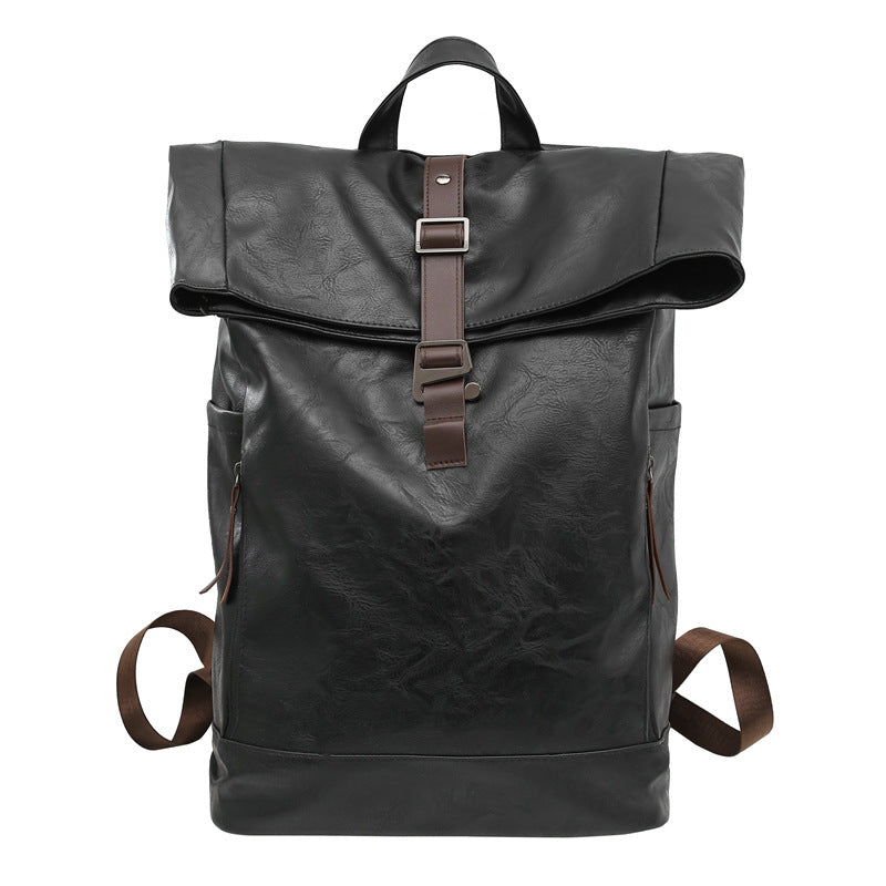 Casual Leather Backpack Kalsten