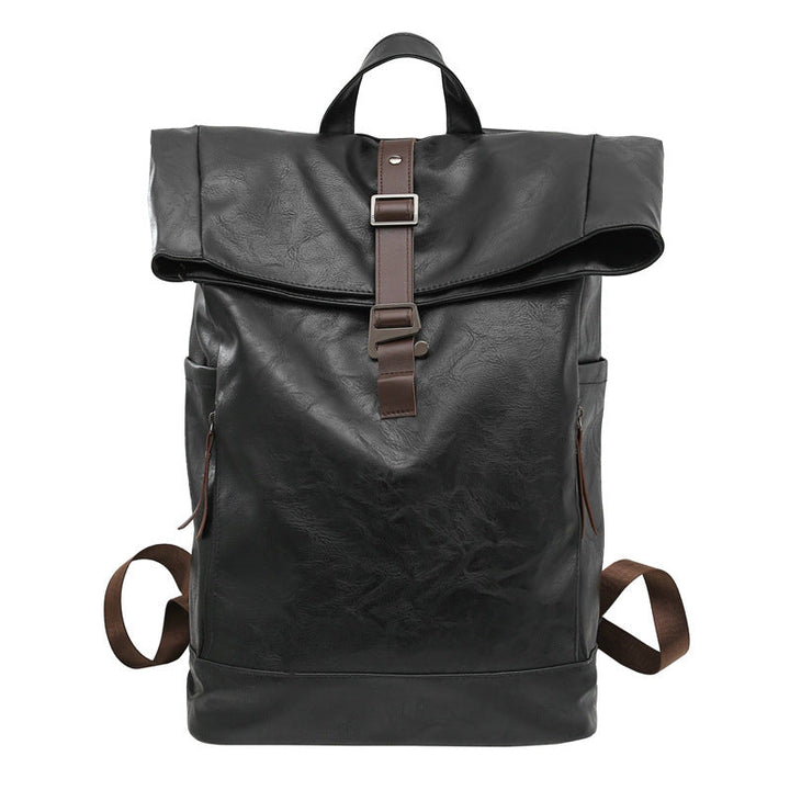Casual Leather Backpack Kalsten