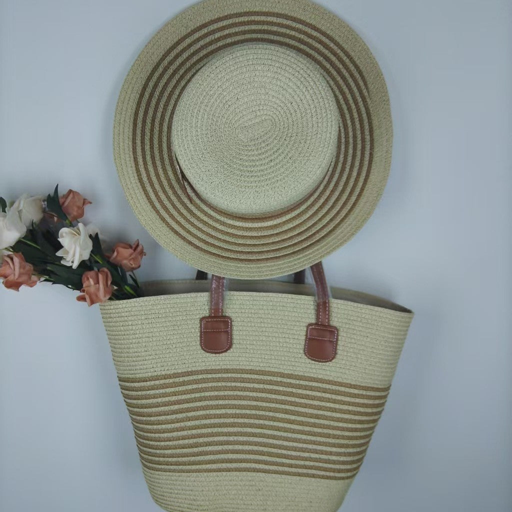 Beach bag and sun hat set Kalsten