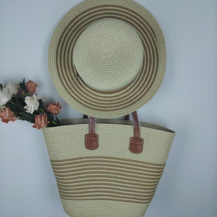 Beach bag and sun hat set Kalsten