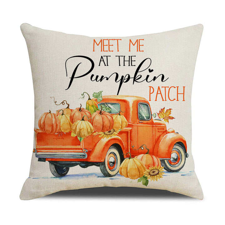 Women's pillowcase with autumn pumpkin design Kalsten
