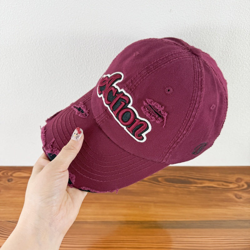 Men's Distressed Graphic Baseball Cap Kalsten 1784270841