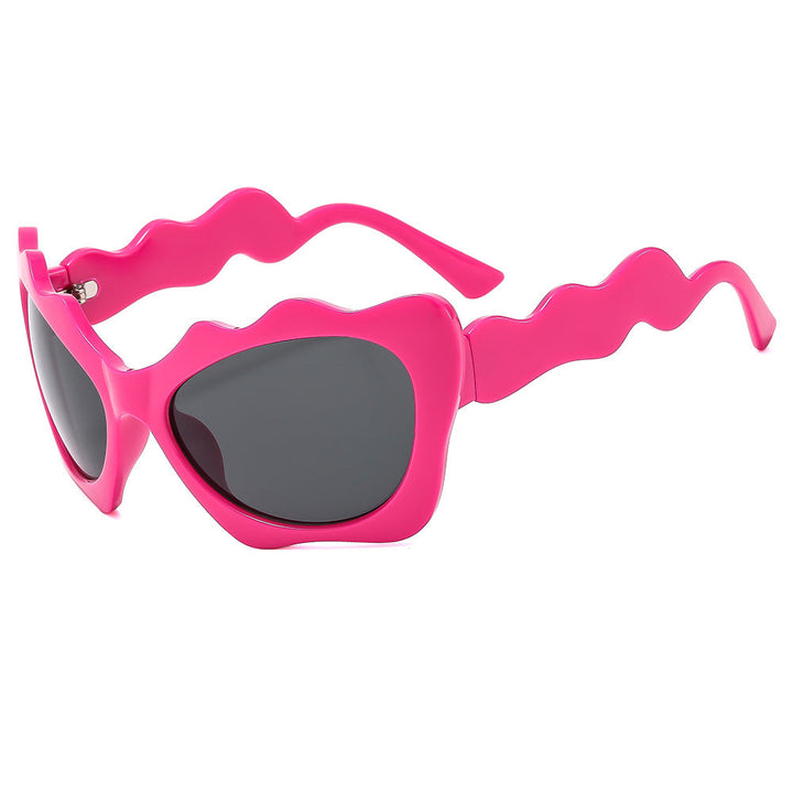 Ladies sunglasses in creative wave design Kalsten