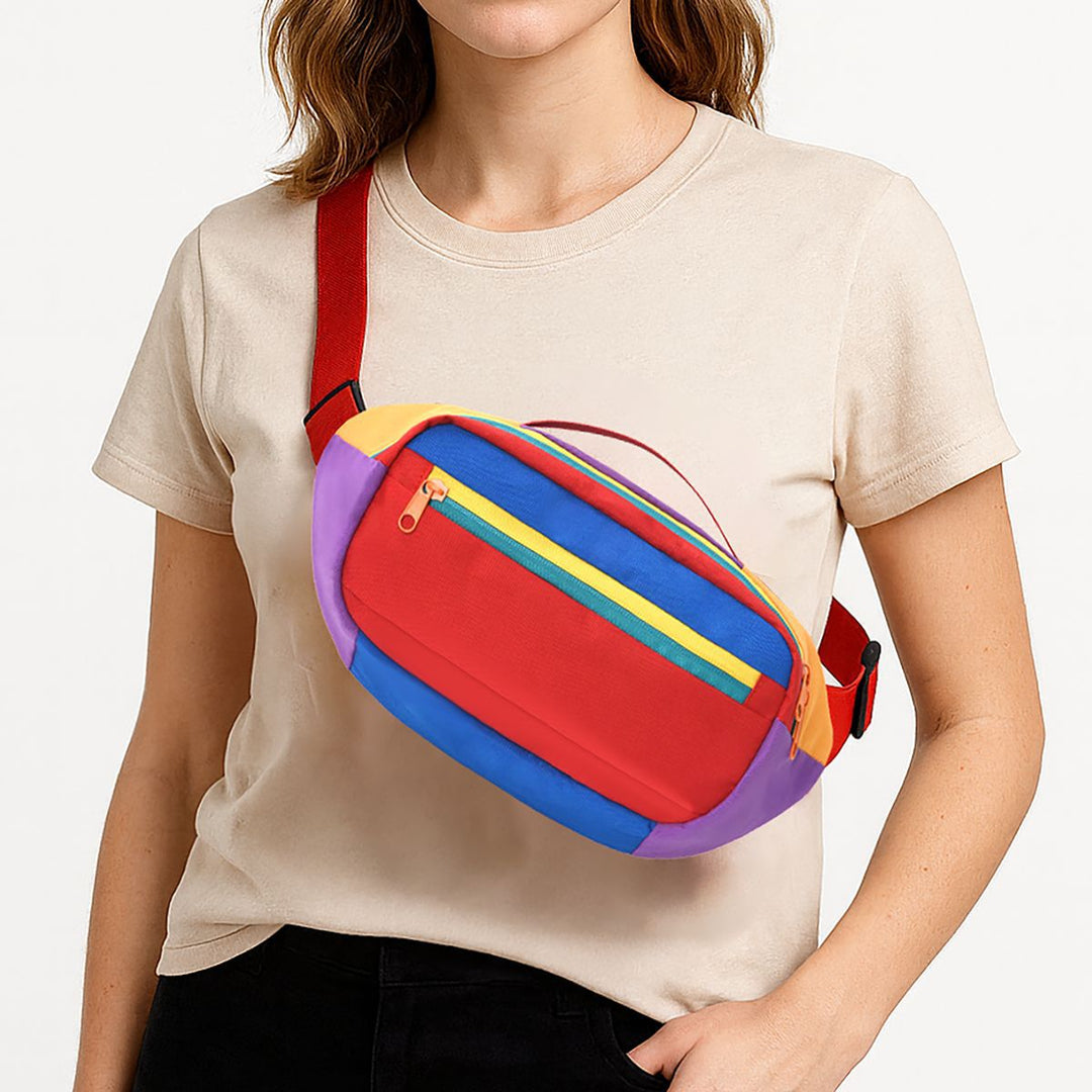 Hip bag with multiple compartments and adjustable belt Kalsten