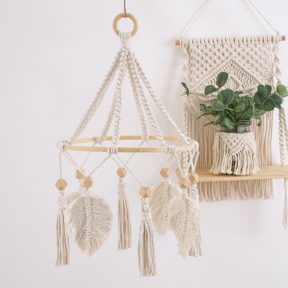 Decorative Macrame Chandelier Acalora