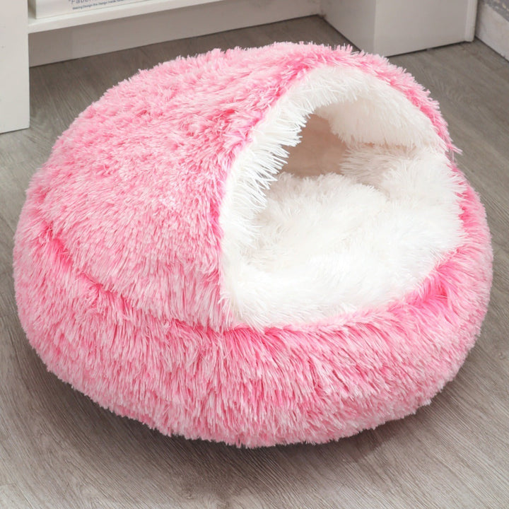 Women's cozy round pet bed Kalsten