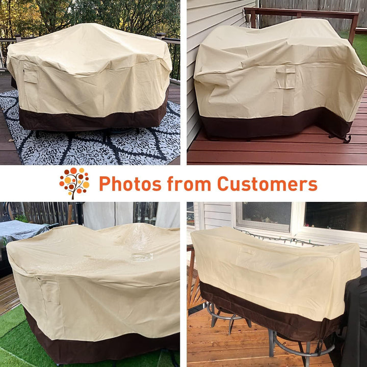 Protective cover for rectangular garden tables Kalsten