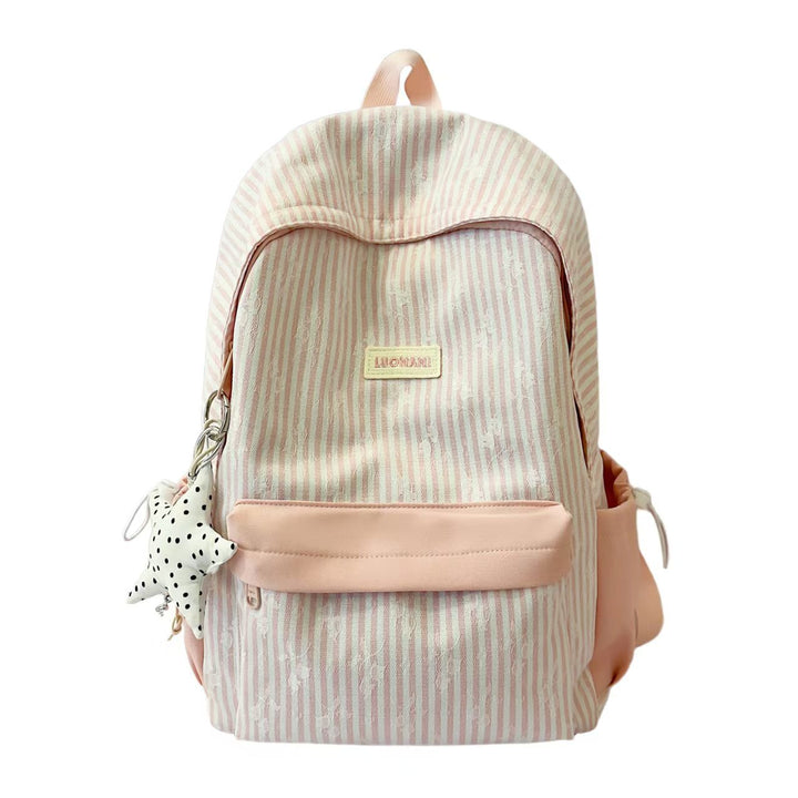 Lightweight Striped Casual Backpack Kalsten